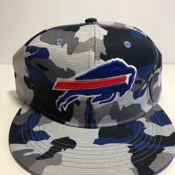 NEW Buffalo Bills Blue Camo Embroidered Hat - Picture 4 of 4